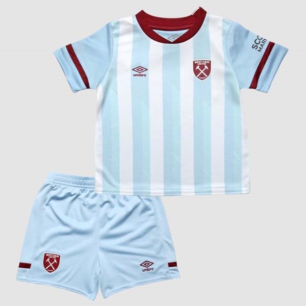 Thailande Maillot West Ham United Exterieur Enfant 2021-22